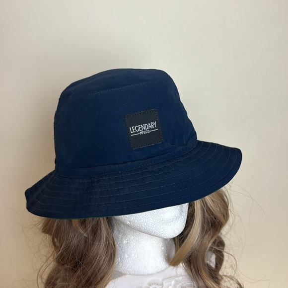 Blue and Green Legendary Reversible Bucket Hat - Picture 4 of 5